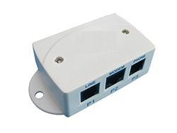 DSL Filter Splitter mit 1 RJ11 Buchse auf RJ45 und RJ11 Buchse